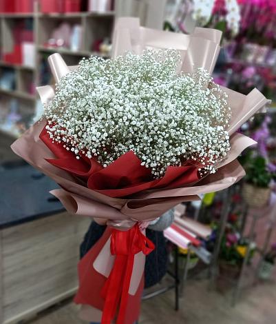 Букет цветов из: Гипсофила в Дядьковской