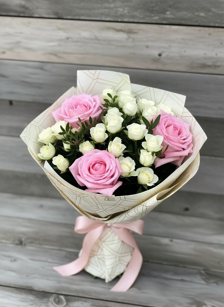 Букет цветов из: Розы в Дядьковской