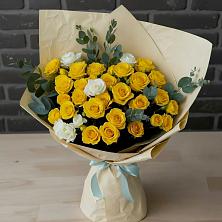Букет цветов из:  Розы в Дядьковской