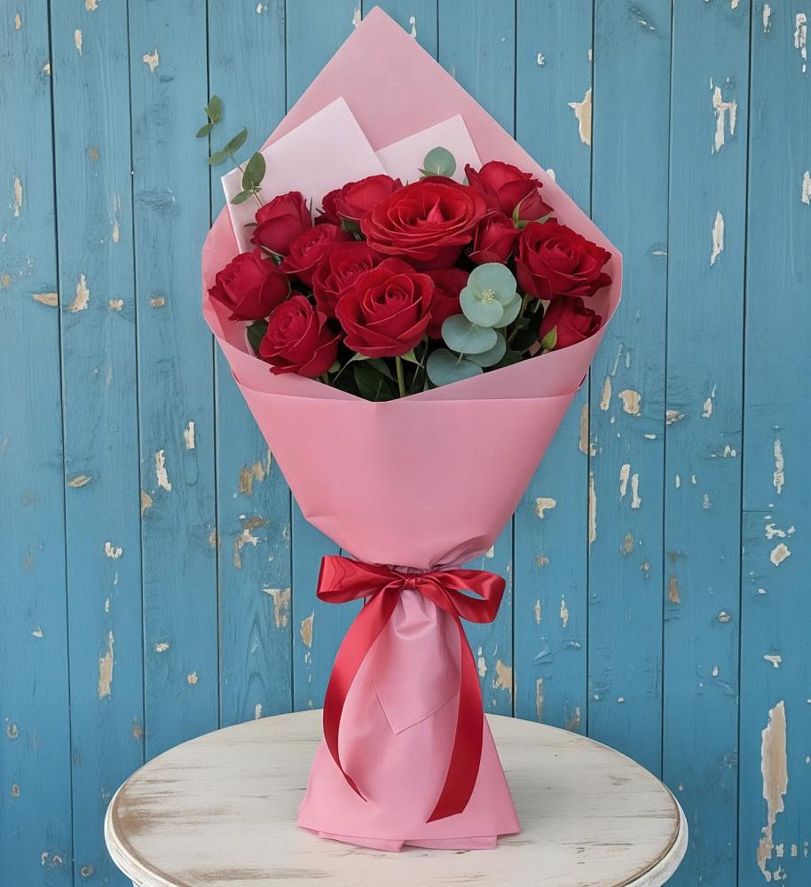 Букет цветов из: Розы в Дядьковской