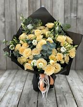 Букет цветов из:  Розы и Лизиантусы в Дядьковской