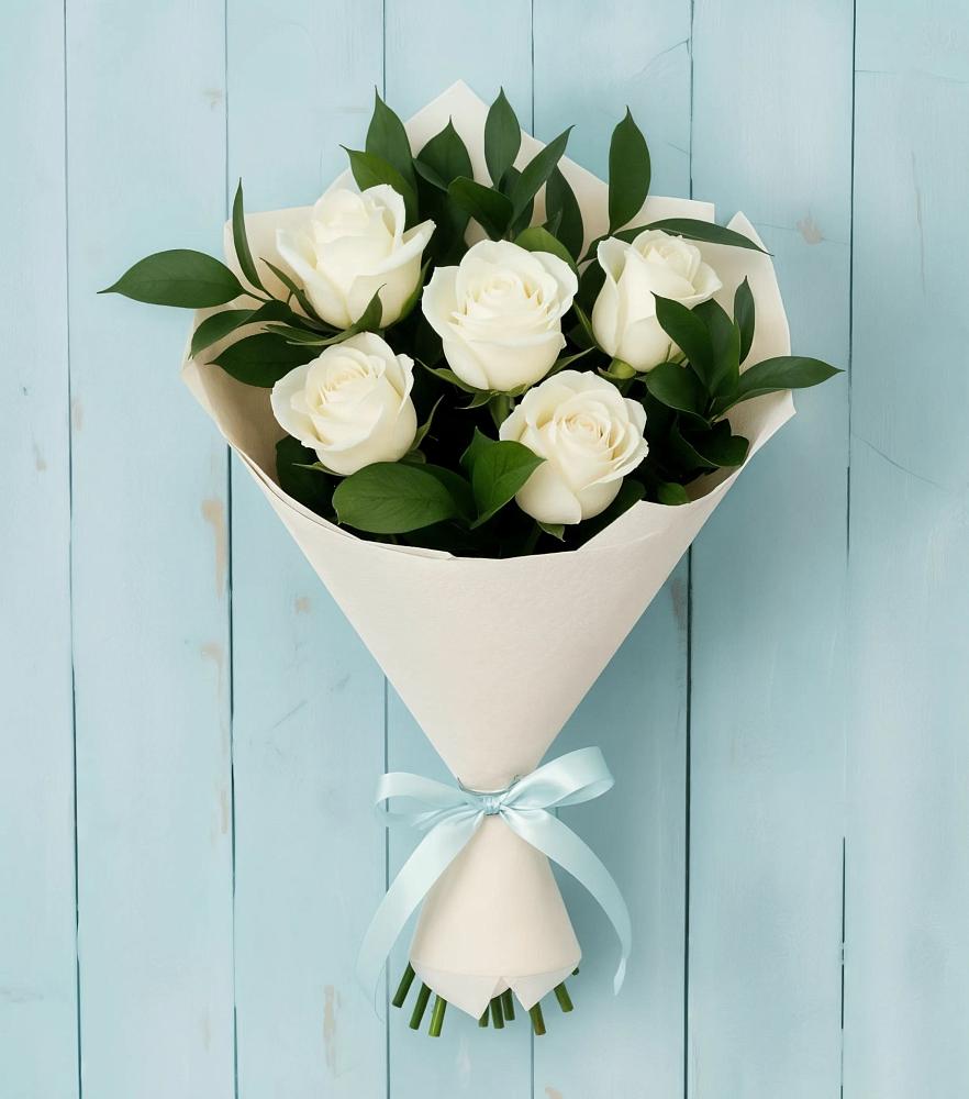 Букет цветов из: Розы в Дядьковской