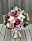 Букет цветов из: Альстромерии, Гвоздики, Розы и Хризантемы в Дядьковской