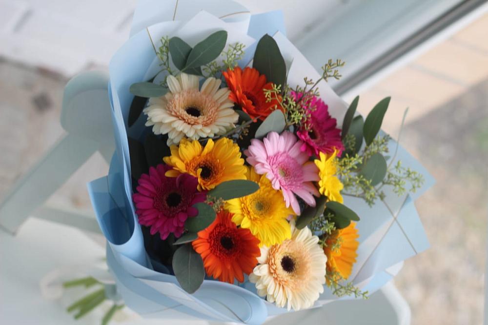 Букет цветов из: Герберы в Дядьковской