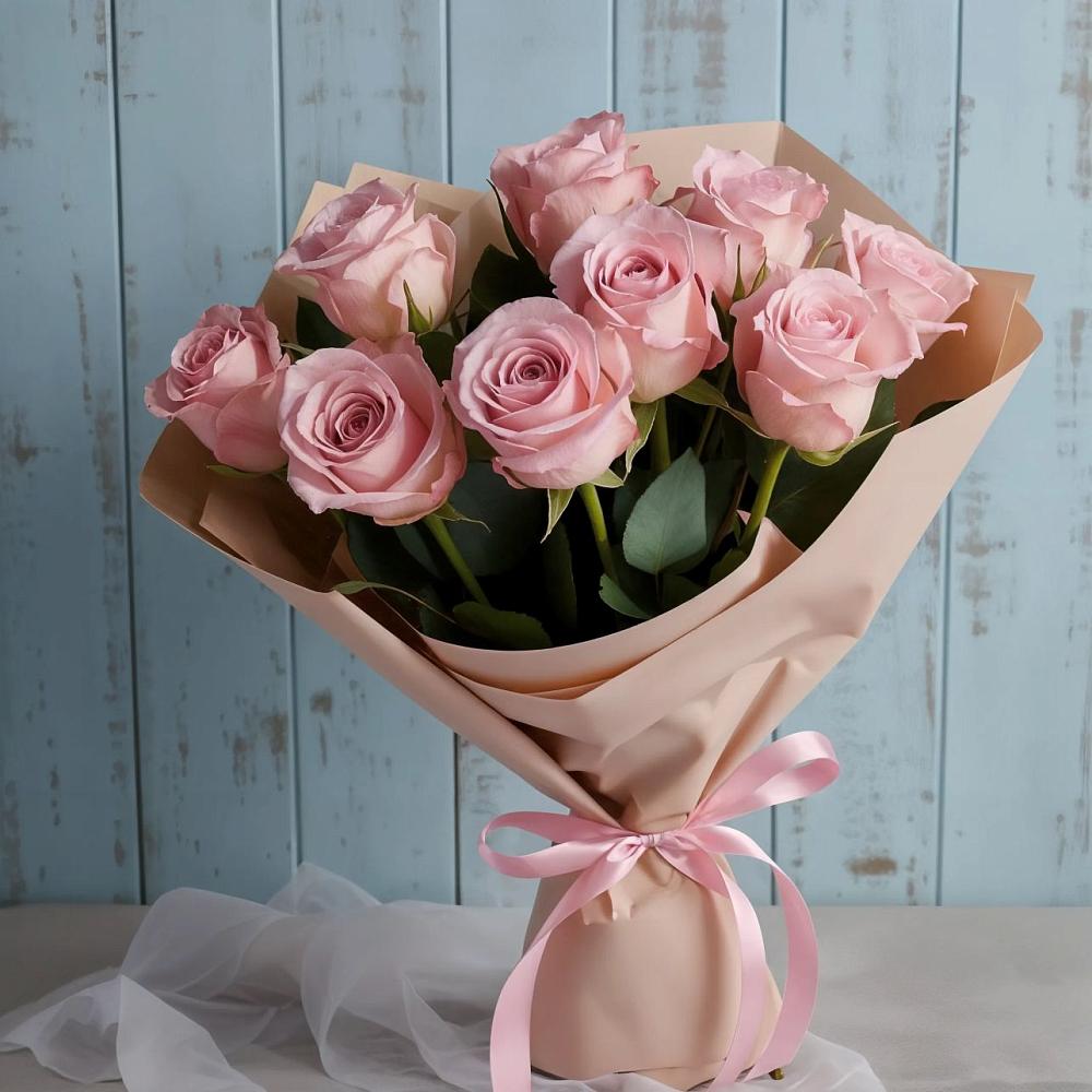 Букет цветов из: Розы в Дядьковской