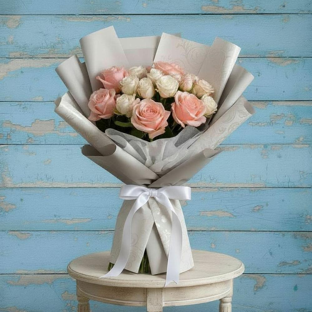 Букет цветов из: Розы в Дядьковской