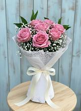 Букет цветов из:  Розы в Дядьковской