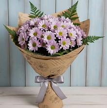 Букет цветов из:  Хризантемы #REPLACE_PRED# Дядьковской