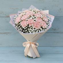 Букет цветов из:  Гвоздики в Дядьковской