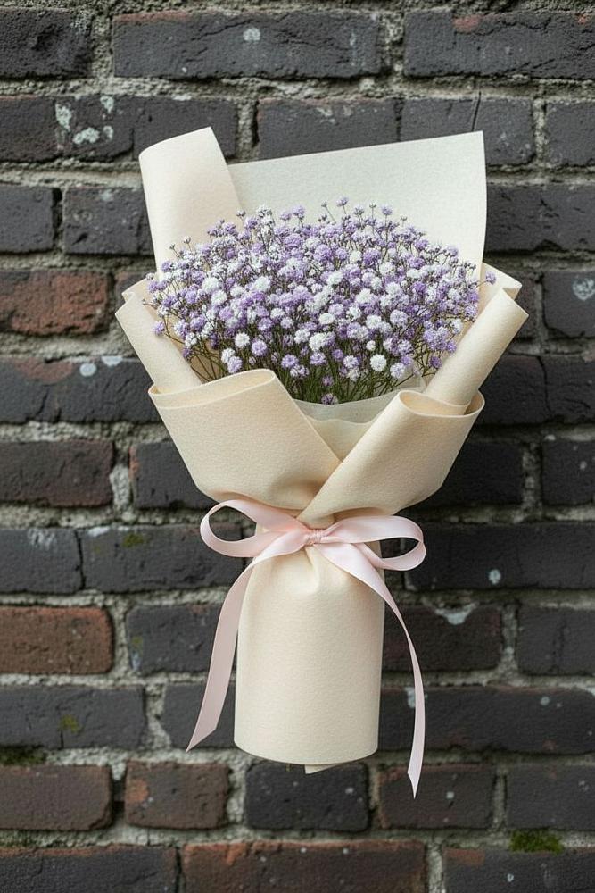 Букет цветов из: Гипсофила в Дядьковской