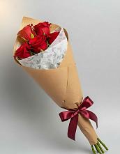 Букет цветов из:  Розы в Дядьковской