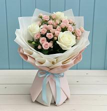 Букет цветов из:  Розы в Дядьковской