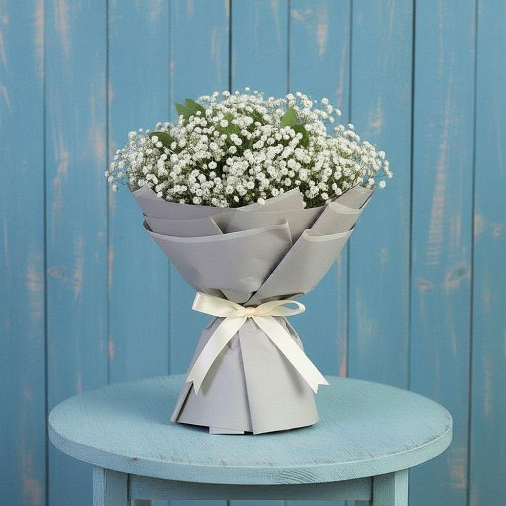 Букет цветов из: Гипсофила в Дядьковской