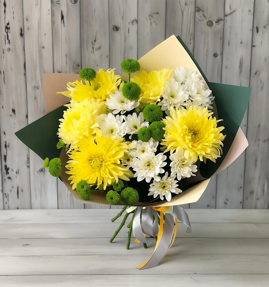 Букет цветов из: Хризантемы в Дядьковской