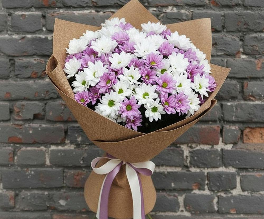Букет цветов из: Хризантемы в Дядьковской