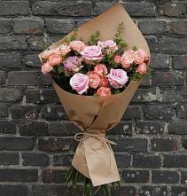 Букет цветов из:  Розы в Дядьковской