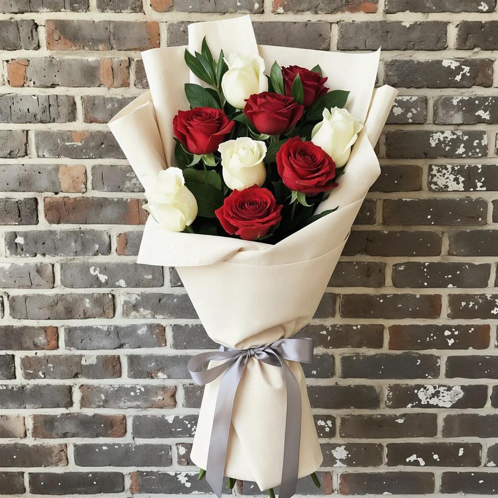 Букет цветов из: Розы в Дядьковской