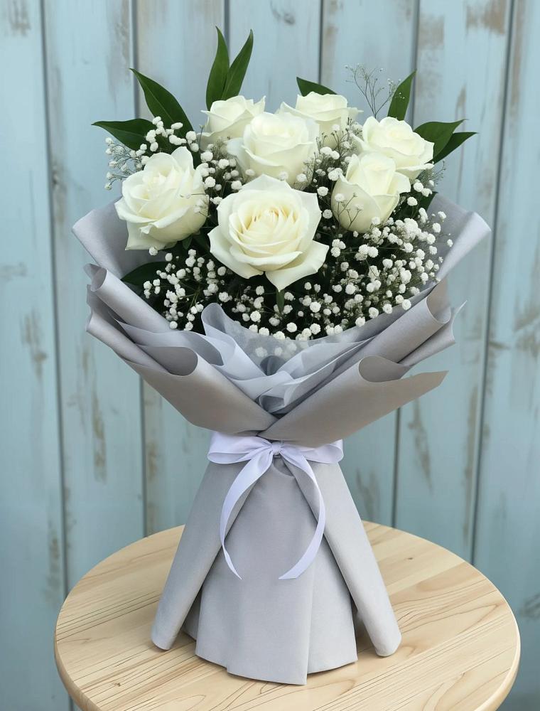 Букет цветов из: Розы в Дядьковской