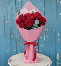 Букет цветов из:  Розы в Дядьковской