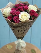 Букет цветов из:  Розы в Дядьковской