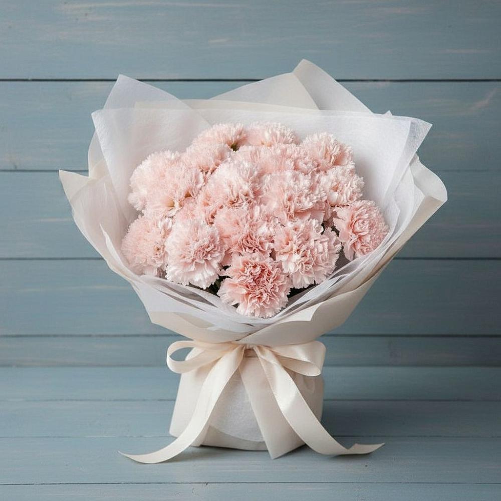 Букет цветов из: Гвоздики в Дядьковской