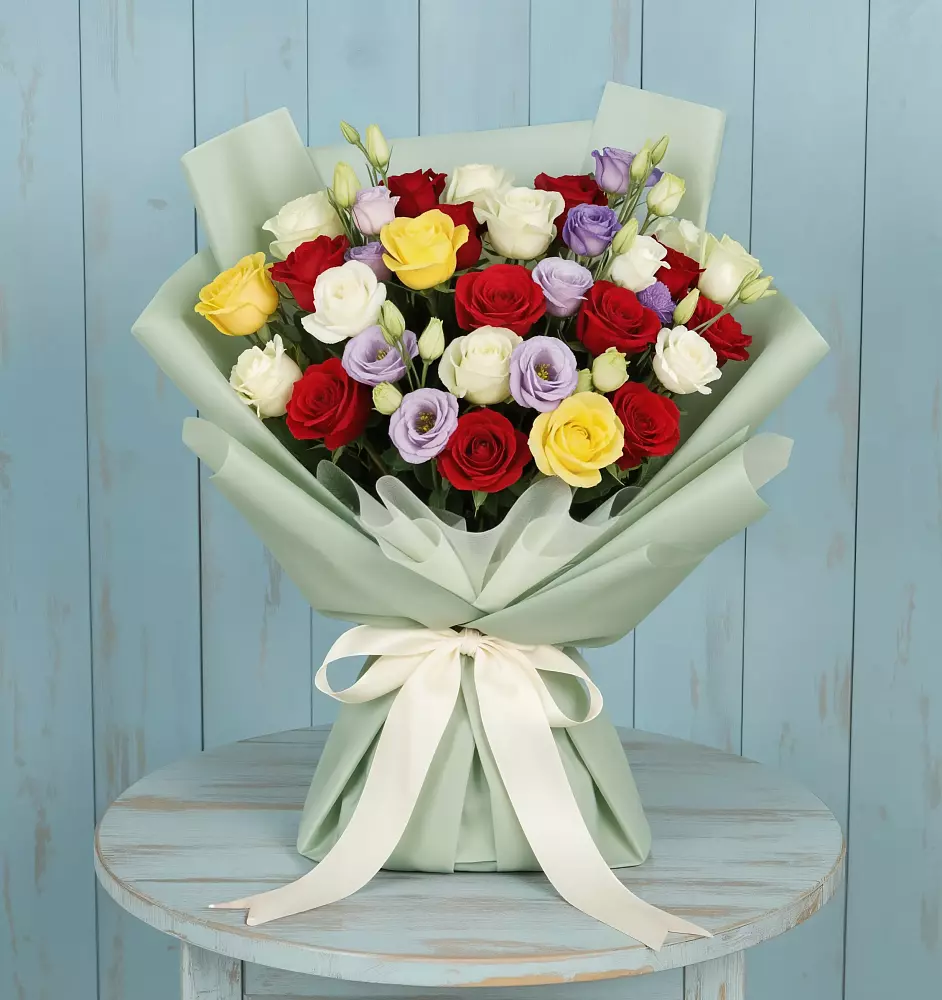 Букет цветов из: Розы в Дядьковской