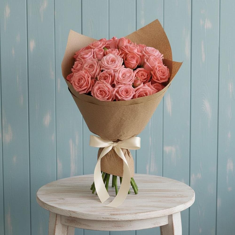 Букет цветов из: Розы в Дядьковской