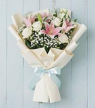 Букет цветов из:  Лилии #REPLACE_PRED# Дядьковской