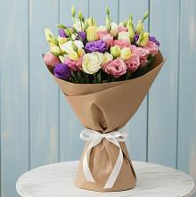 Букет цветов из:  Лизиантусы в Дядьковской