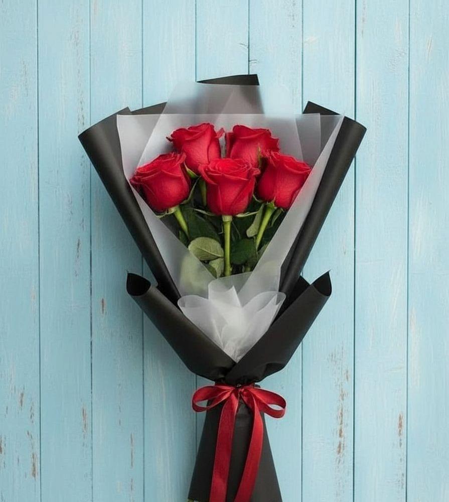 Букет цветов из: Розы в Дядьковской