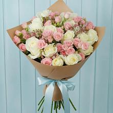 Букет цветов из:  Розы в Дядьковской
