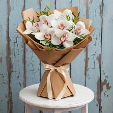 Букет цветов из:  Орхидеи и Розы в Дядьковской