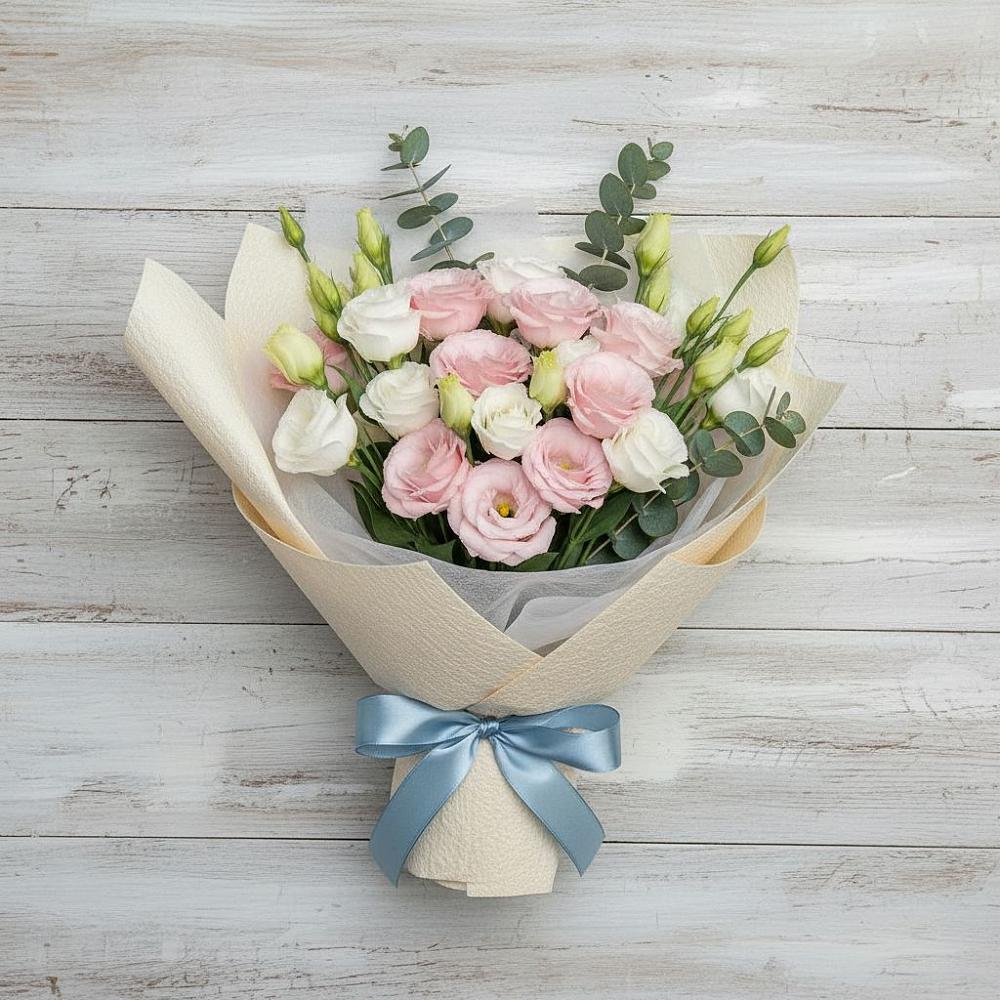 Букет цветов из: Лизиантусы в Дядьковской