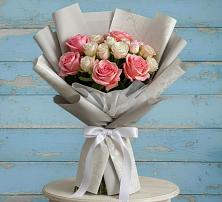 Букет цветов из:  Розы в Дядьковской